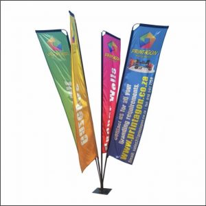 Cluster Flag Stands